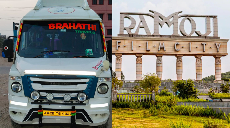 ramoji film city cab